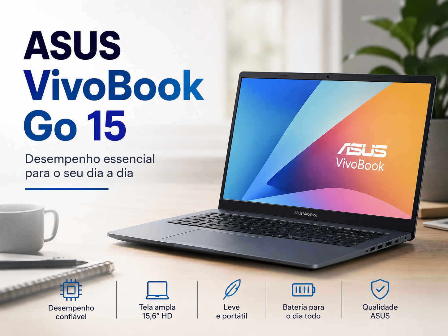 ASUS VivoBook Go 15 Vale a Pena em 2026?