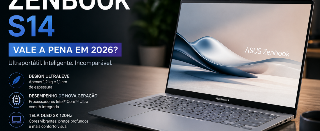 ASUS Zenbook S14 Vale a Pena em 2026?